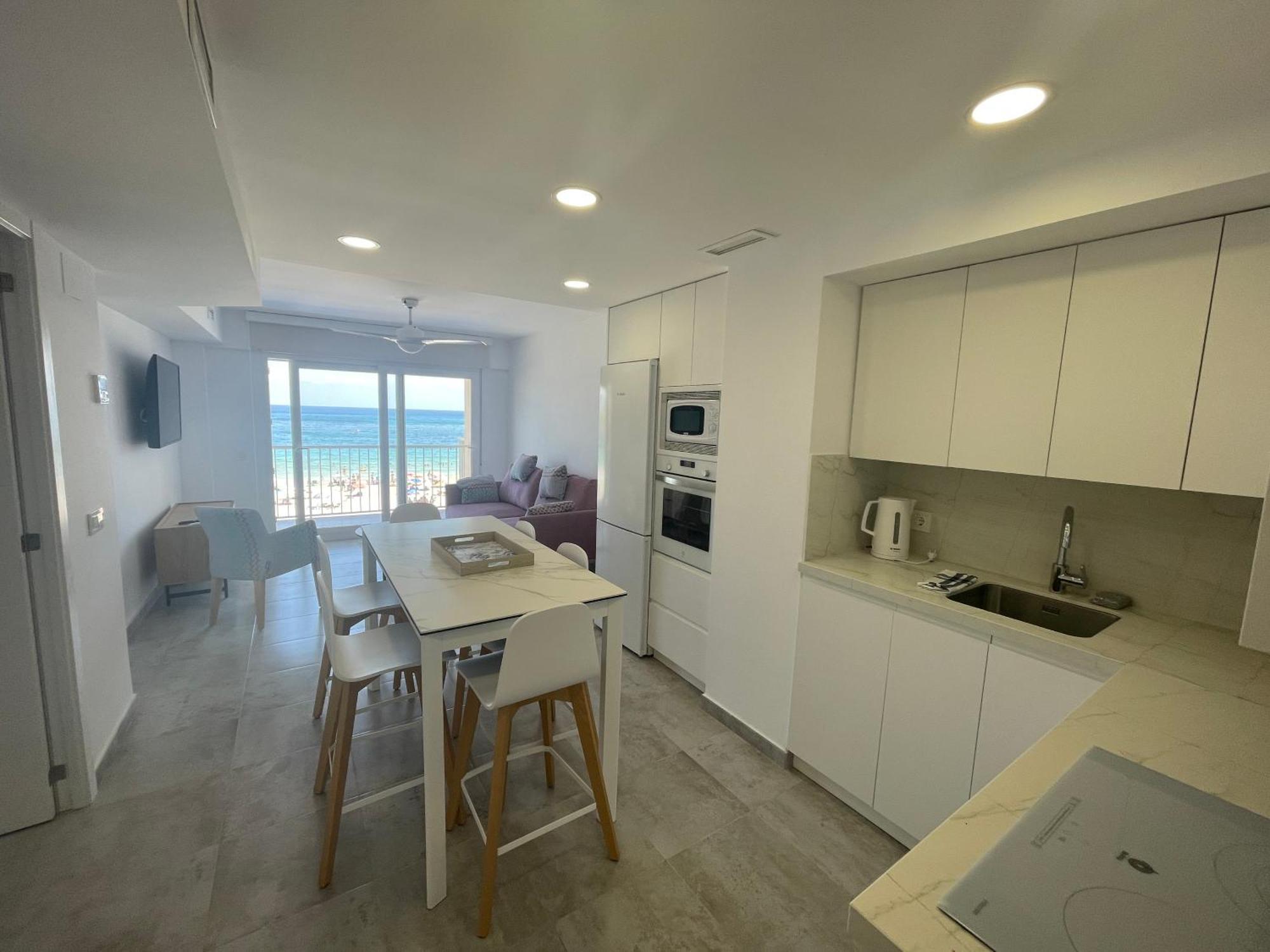 Medi Playa Primera Linea Con Piscina Calpe Ngoại thất bức ảnh
