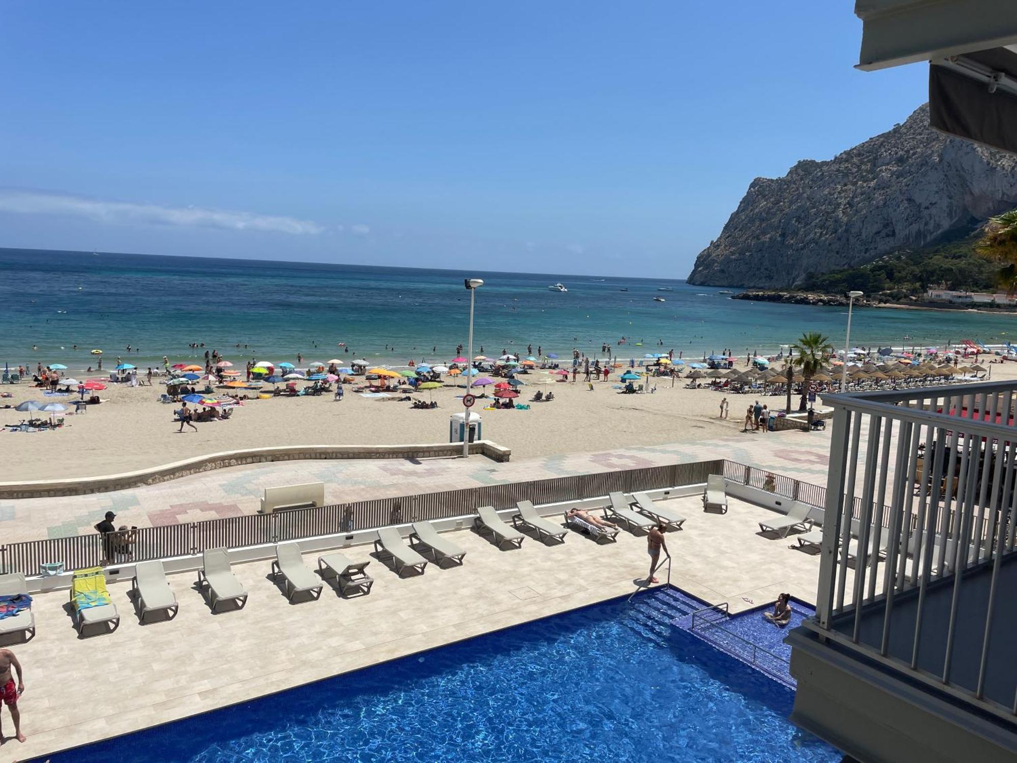 Medi Playa Primera Linea Con Piscina Calpe Ngoại thất bức ảnh